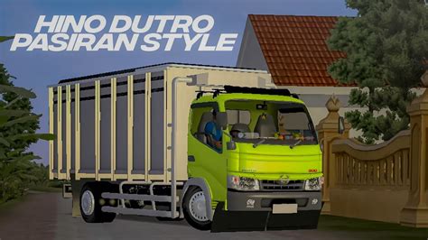 Mod Bussid Terbaru Share Mod Dan Livery Truck Hino Dutro Pasiran