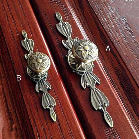 French Bail Dresser Drawer Pulls Handles Antique Brass Drop Etsy