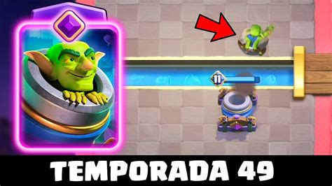 ¡nueva Evolucion Sneak Peek Temporada 49 Clash Royale Season 49 Youtube