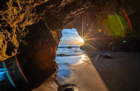 El Matador State Beach Elliot Mcgucken Fine Art Pacific Ocean Sunset Nikon D850 Malibu Sea Cave