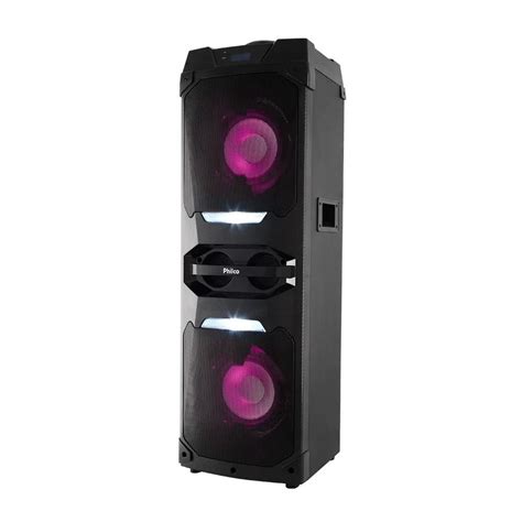 Caixa Torre De Som Ac Stica Philco Extreme Bass Pcx Bluetooth Usb