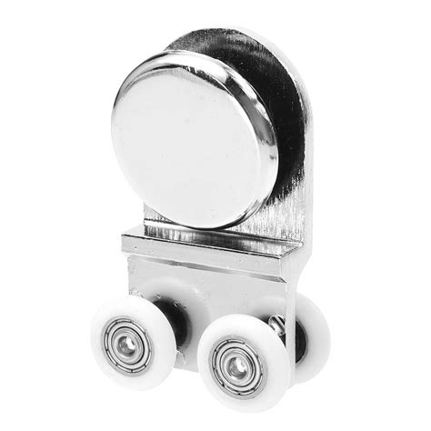 Shower Door Rollers Sliding Glass Hardware Bathroom Pulley Scroll Wheel Silver Cabin Replacement