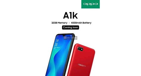 Oppo A1k with 4,000mAh battery to launch soon in India: Report