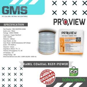 Kabel Skm Cctv Meter Rg Power Kabel Cctv White Pt Visindo