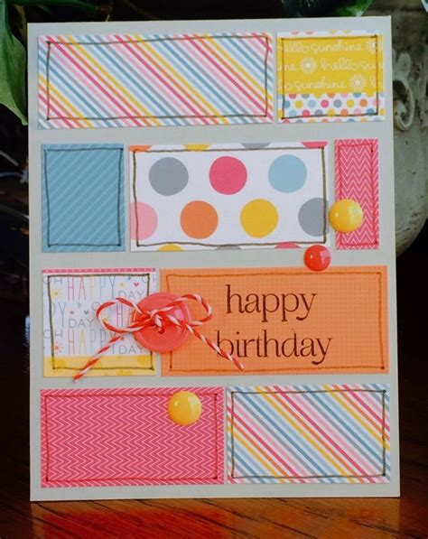 Scrappity Doo Da Simple Cards Cards Handmade Birthday Cards