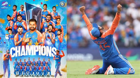 India Returns Wins T20 World Cup 2024 See How India Celebrates The