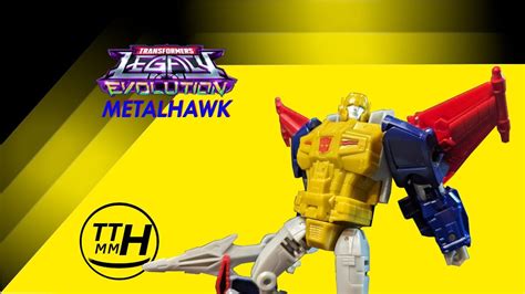 Transformers Legacy Evolution Metalhawk Review Stop Motion Youtube