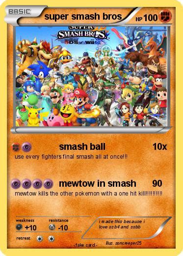 Pokémon Super Smash Bros 169 169 Smash Ball My Pokemon Card