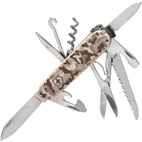 Купить нож перочинный Victorinox Huntsman Comouflage сталь X55CrMo14