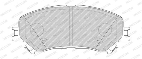 Jeu De Plaquettes De Frein Ferodo Fdb Carter Cash