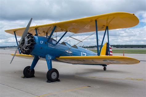 Stearman Kaydet Model Trainer Pt N S History Design