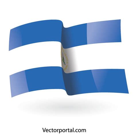 Bandera De Nicaragua Royalty Free Stock Svg Vector And Clip Art