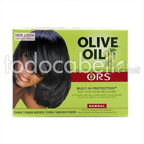 Ors Olive Oil Relaxer Kit Normal Produits De Coiffure Professionnels