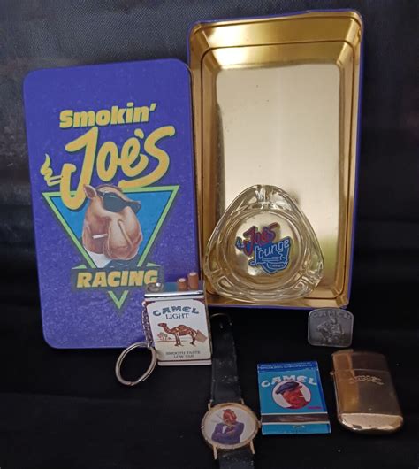 Smokin Joes Racing Camel Matchbook Tin Rj Reynolds 1994 Watch