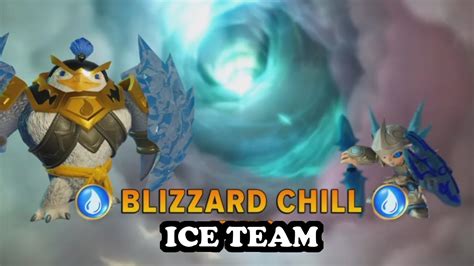 Skylanders Imaginators King Pen And Blizzard Chill Gameplay Ice Team