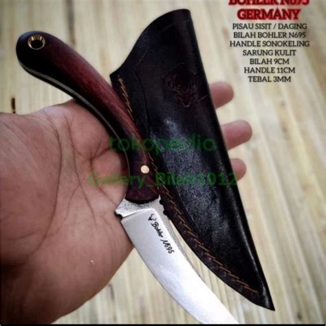 Jual Pisau Skinner Bohler N695 Germany Shopee Indonesia