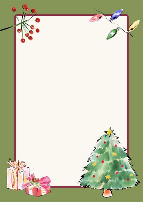 printable christmas templates  borders christmas toys corner border