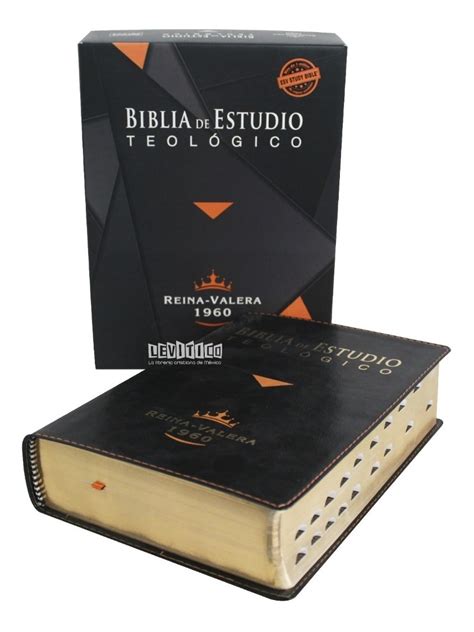 Biblia De Estudio Teol Gico Reina Valera Negro Indice Meses