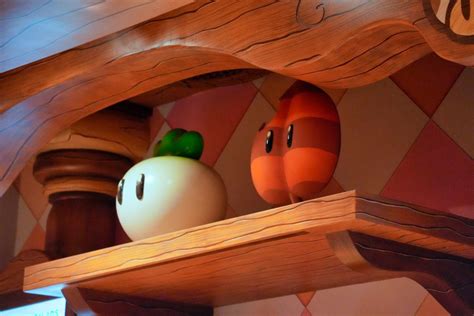 Photos Video Full Tour Of Toadstool Cafe At Super Nintendo World In