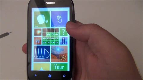 Nokia Swipe Concept Di Una Nuova Interfaccia Per Windows Phone Youtube