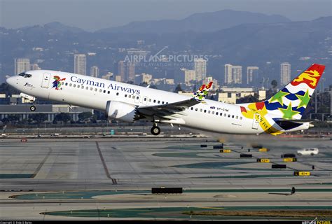 VP CIW Cayman Airways Boeing 737 8 MAX At Los Angeles Intl Photo ID