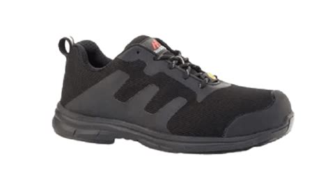 Rf008 09 Goliath Faradri Unisex Black Toe Capped Safety Shoes Uk 9 Eu 43 Rs