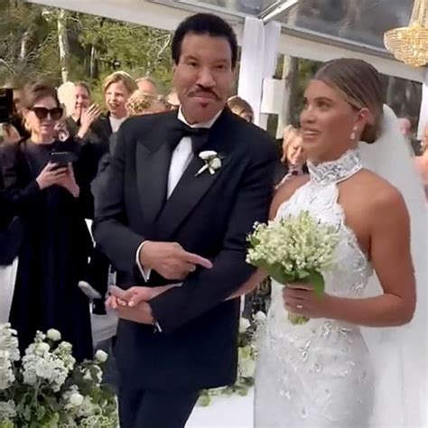 Lionel Richie shares sweet message to newly married daughter Sofia ...