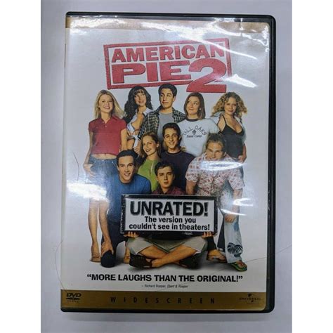 American Pie Dvd Movie Unrated Version