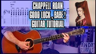 Chappell Roan Good Luck Babe Guitar Tutorial Chords Chordify