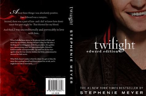 Twilight Book Cover Remade Edward Edition By Fliescanfly On Deviantart