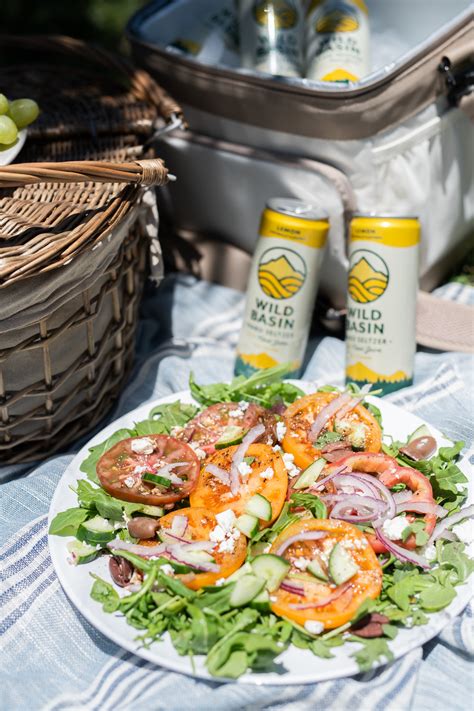 Wild Basin Hard Seltzer With Heirloom Tomato Salad Recipe