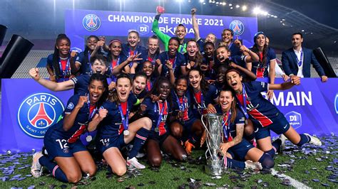 12j L1 Les Féminines Du Psg à Lhonneur Au Parc Des Princes Les