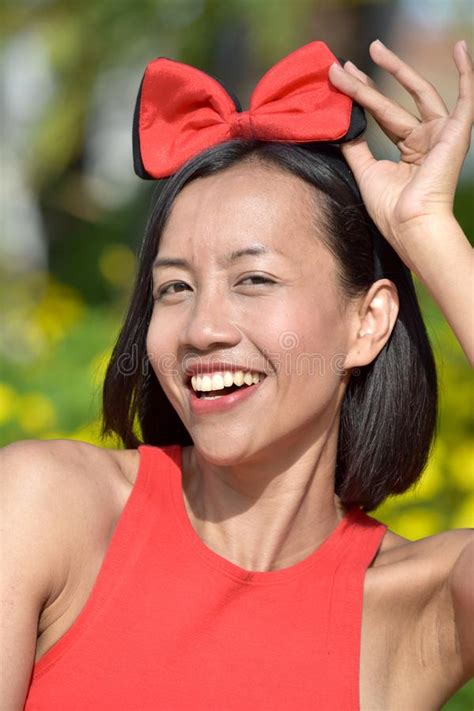 A Happy Young Female stock image. Image of youth, youthful - 141801637 