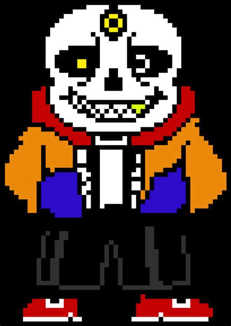 Download Undertale Sans Pixel Art | Wallpapers.com