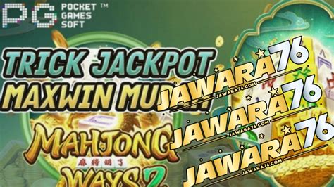 Jadilah Pemenang Coba Rtp Mahjong Ways Hari Ini Hanya Di Jawara