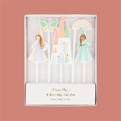 Meri Meri - Magical Princess Candles - Bartz Viviano Flowers & Gifts