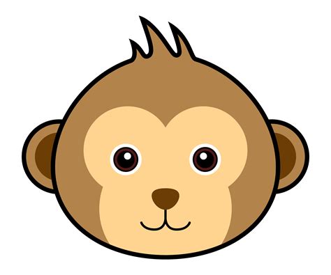 Cute Monkey Vector Vector Art At Vecteezy