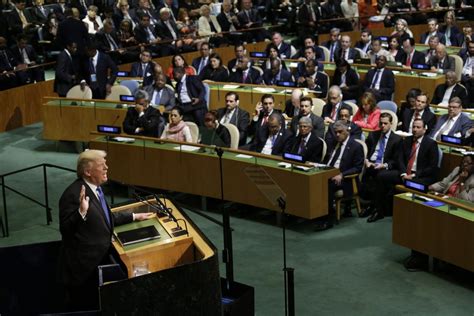 Full Text Of Donald Trump S Speech To United Nations General Assembly