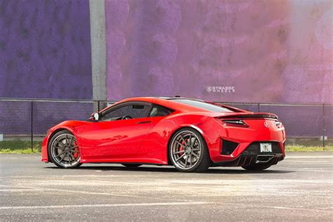 Red Acura NSX With Custom Body Accents Is Gorgeous to Look At — CARiD ...