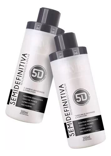 Semi Definitiva 5d C Formol Alisa 100 Afro 2x300ml Parcelamento Sem