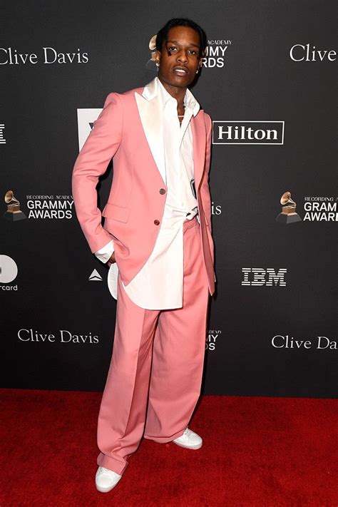 Travis Scott, A$AP Rocky & Timothée Chalamet's Red Carpet Suiting is ...