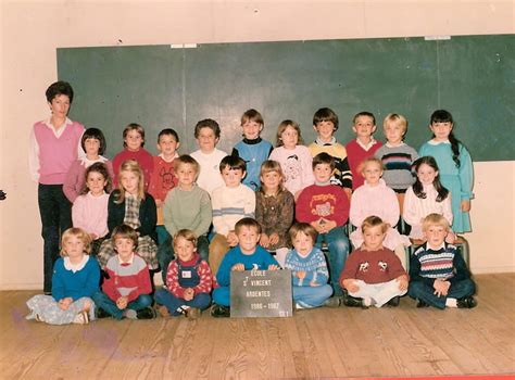 Photo De Classe Ce 1 De 1986 Ecole Saint Vincent Ardentes Copains