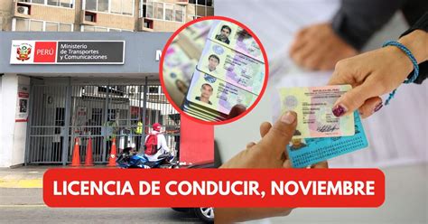 Consultar Licencia De Conducir Noviembre 2023 Verifica Si Tu Brevete