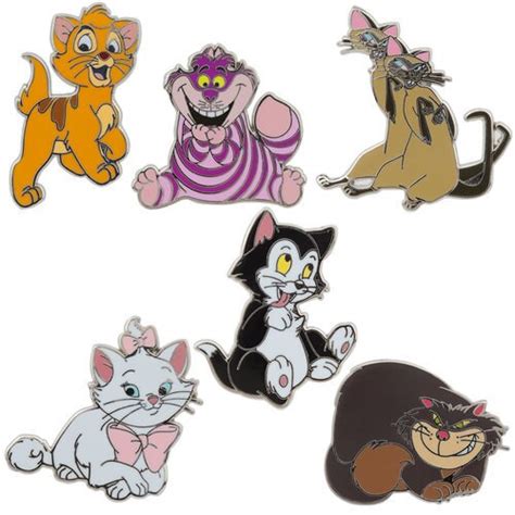 Disney Cats Pin Trading Booster Set Shopdisney