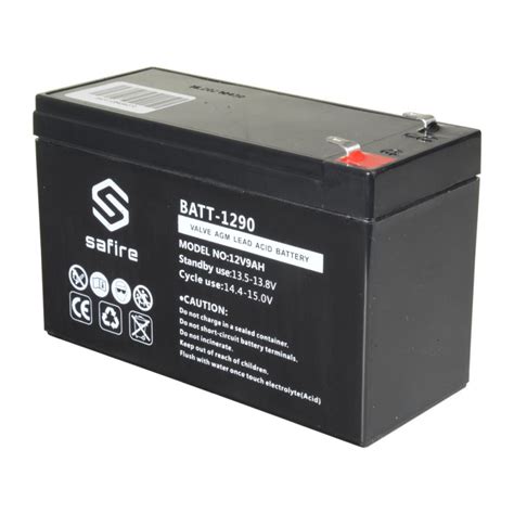 Safire BATT 1290 Batería recargable Tecnología plomo ácido AGM