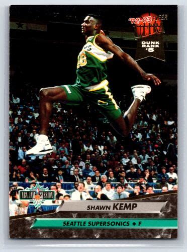 Ultra Shawn Kemp Dunk Rank Seattle Supersonics Ebay