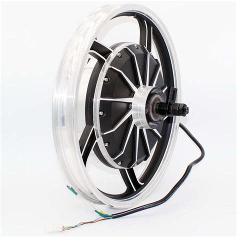 Ymmotor Brushless Dc Motor 17 Inch 3 Kw 72v Narrow Tire For 2 Wheel