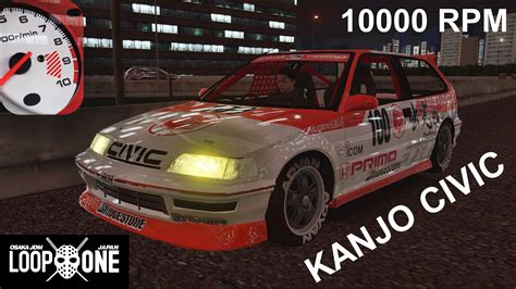 Assetto Corsa Kanjo Osaka Loop Honda Civic Ef Vs Ef Rpm