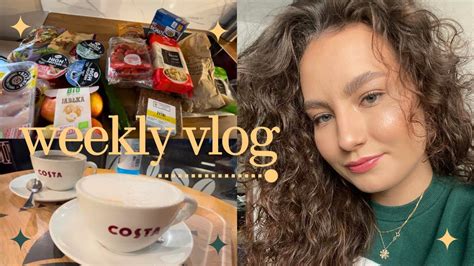 WEEKLY VLOG zakupy spożywcze co obejrzeć sesja bieganie