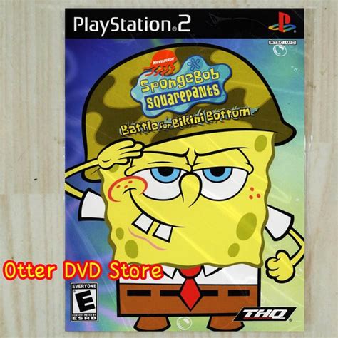 Jual Kaset Game PS PS Sponge Bob SpongeBob SquarePants Battle For Bikini Bottom Di Lapak